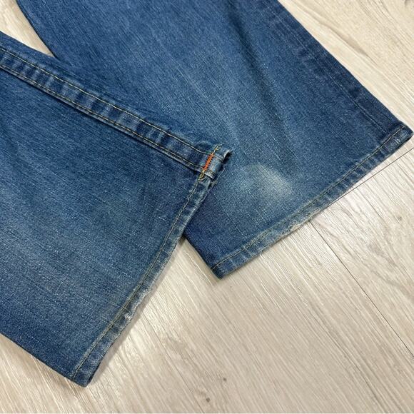 True Religion Bobby Jeans Distressed Patchwork Made in USA Men’s Size 31x33 - Picture 3 of 6